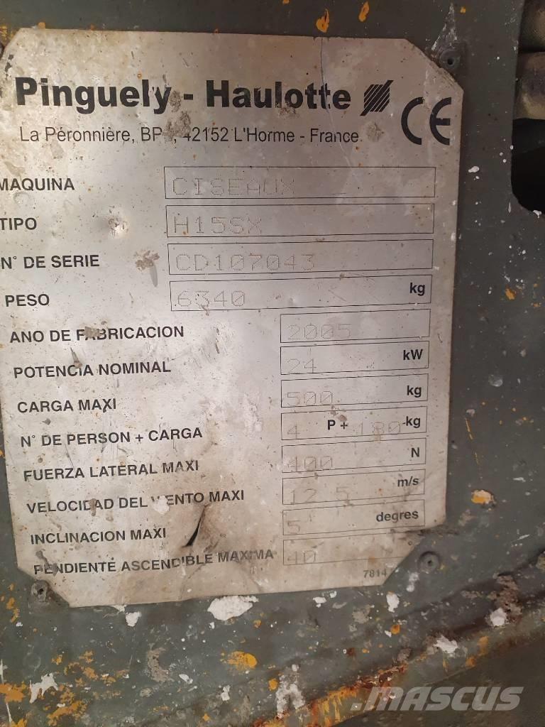 Haulotte H 15 SX Scheren-Arbeitsbühnen