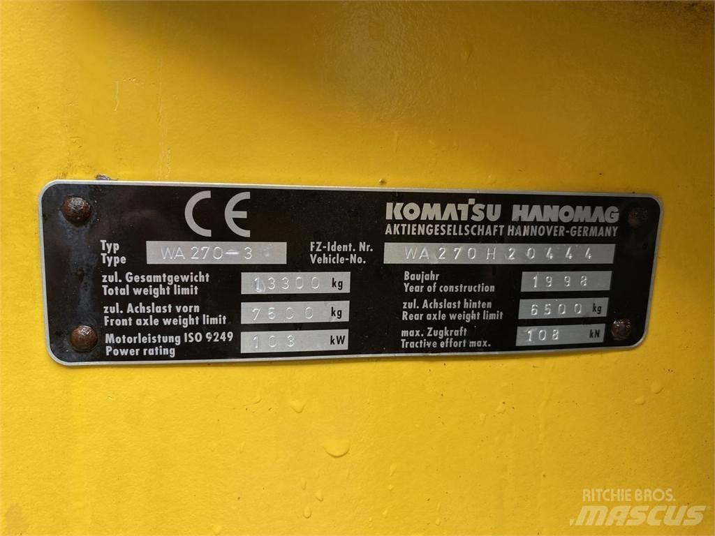 Komatsu WA270-3 Radlader