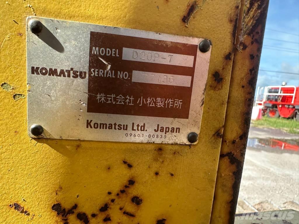 Komatsu D 20P-7 Bulldozer