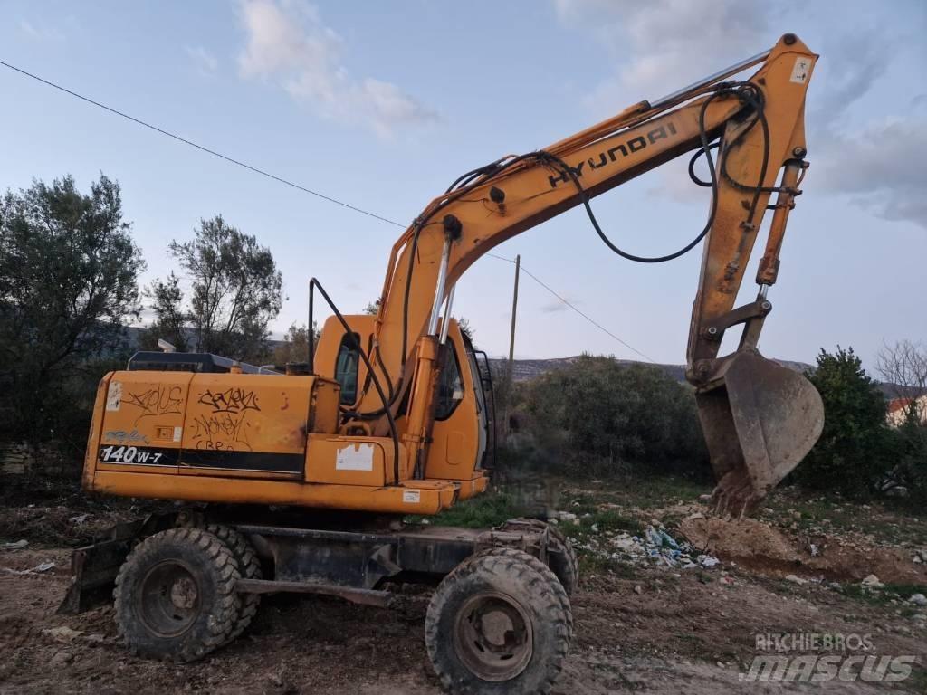 Hyundai 140W-7 Mobilbagger