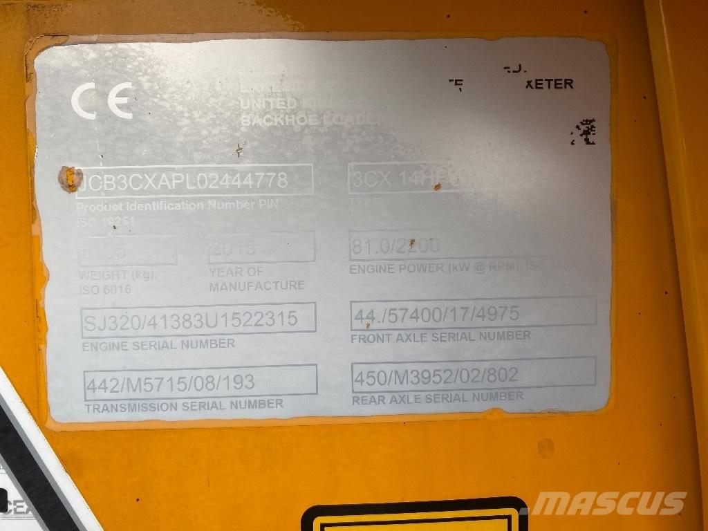 JCB 3 CX Contractor Baggerlader