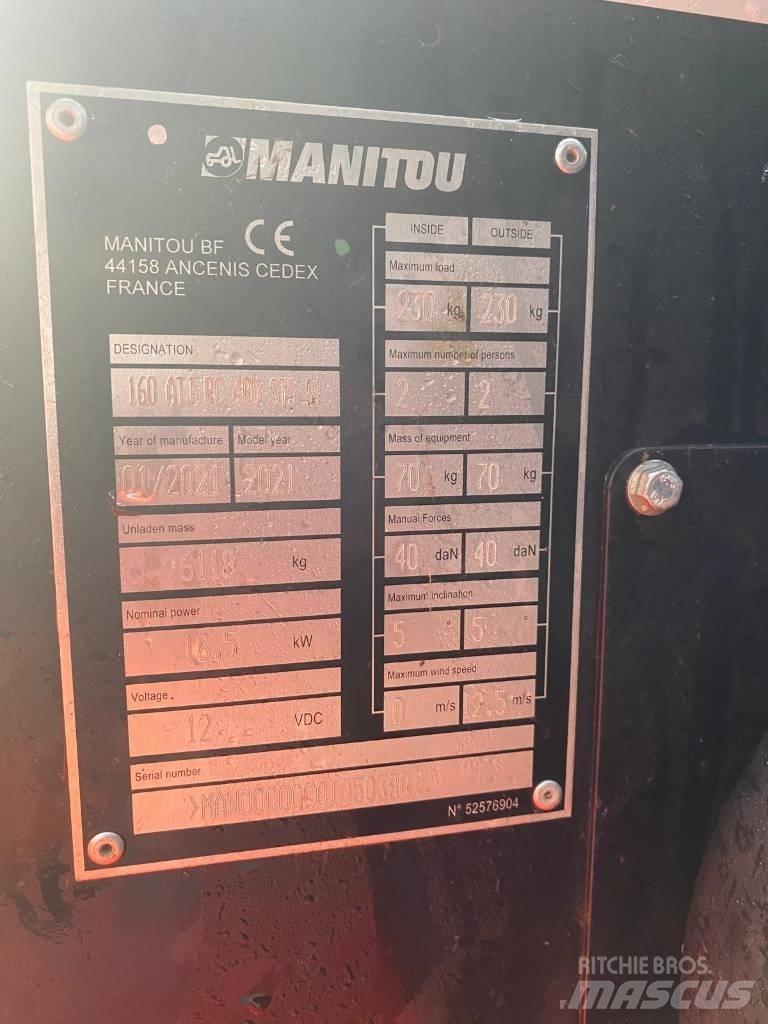 Manitou 160 ATJ Gelenkteleskoparbeitsbühnen