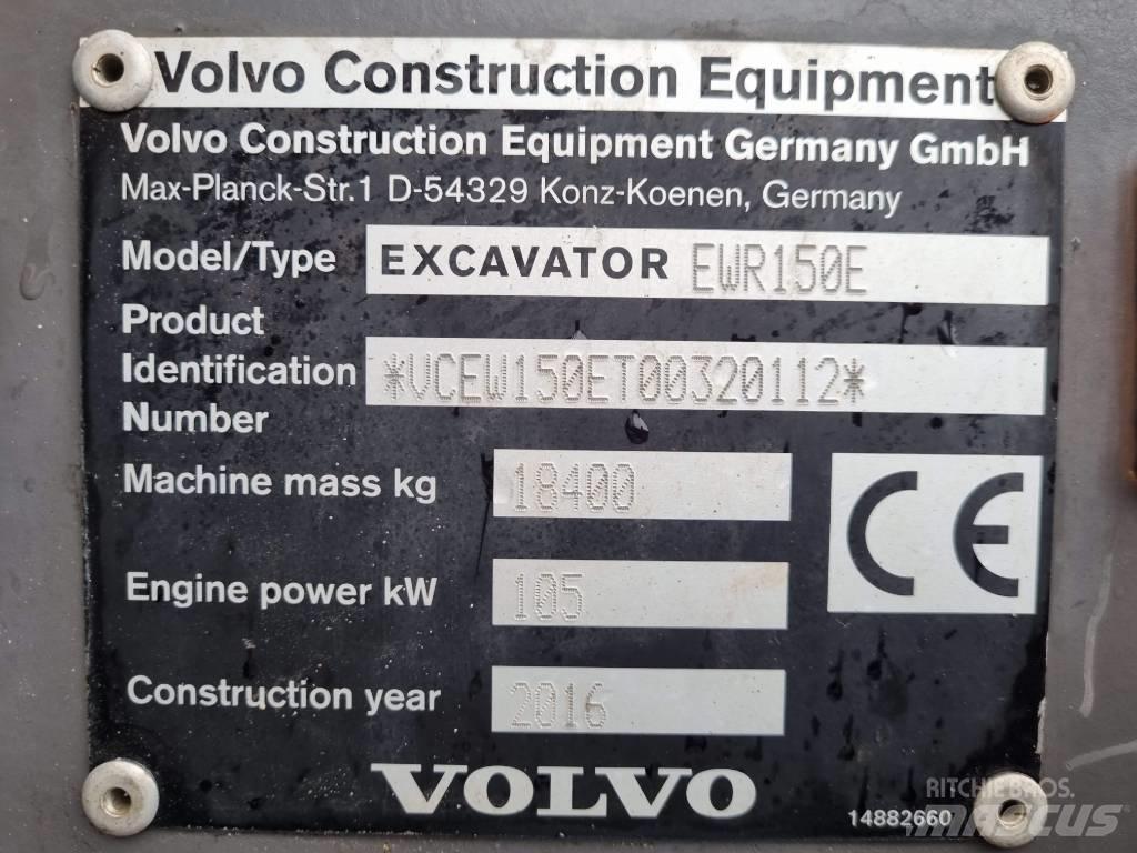 Volvo EWR 150 E Mobilbagger