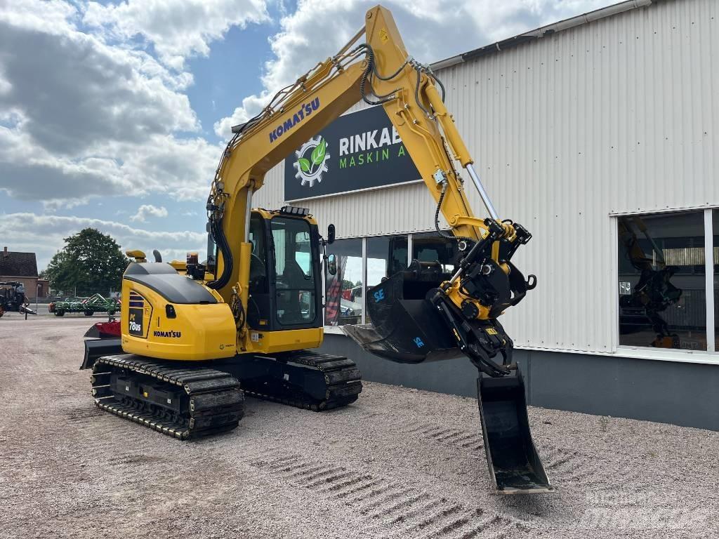 Komatsu PC78US-11E0 Midibagger  7t - 12t