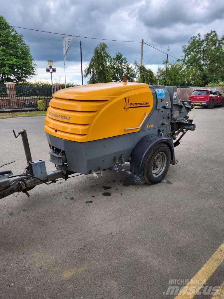 Putzmeister P 718 Estrichmaschinen