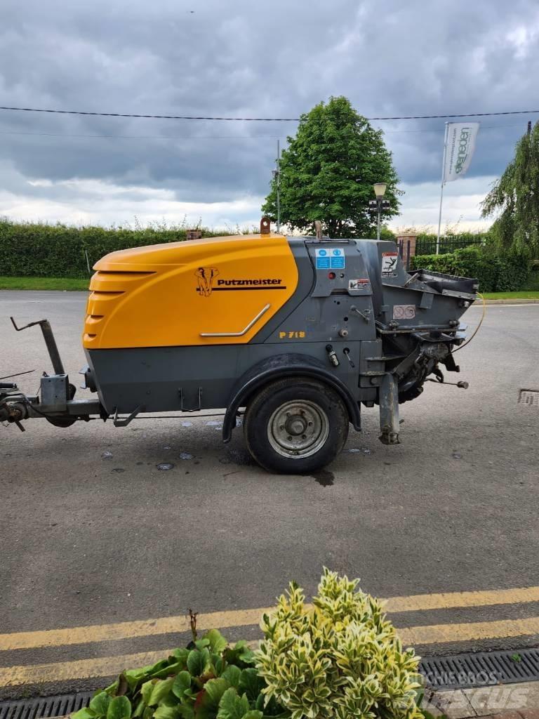 Putzmeister P 718 Estrichmaschinen