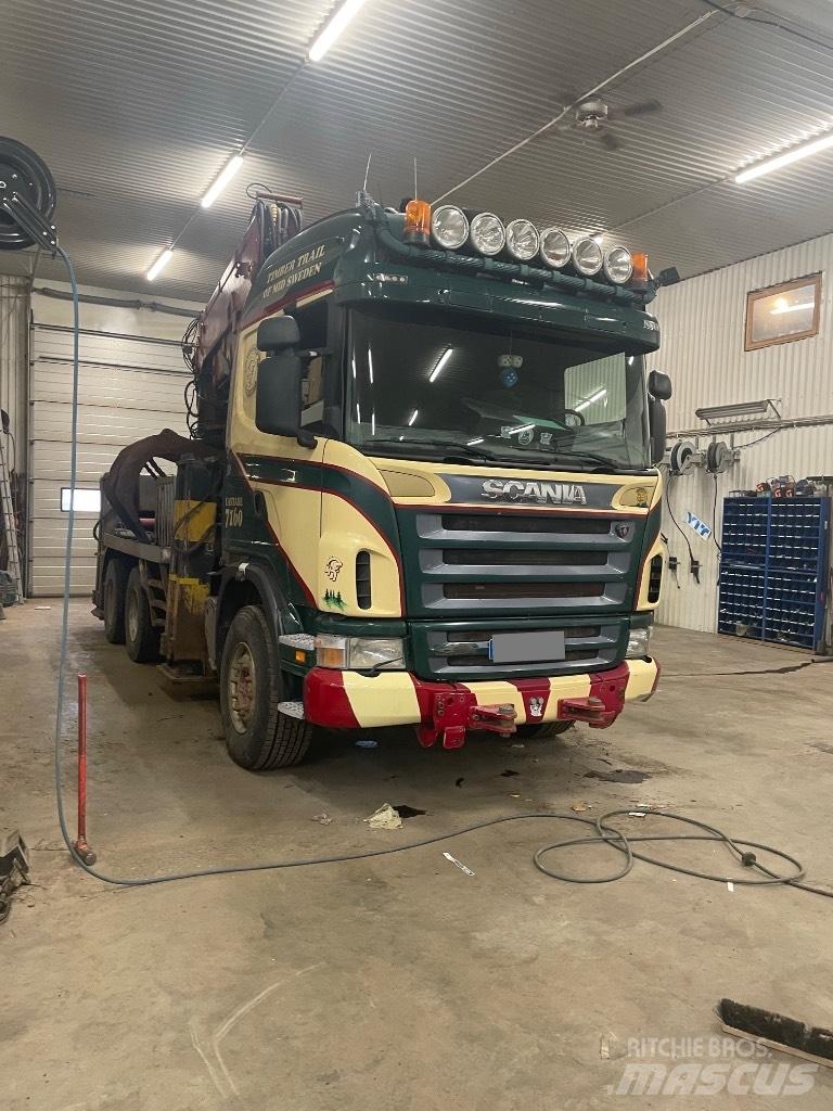 Scania G 420CB Kranwagen