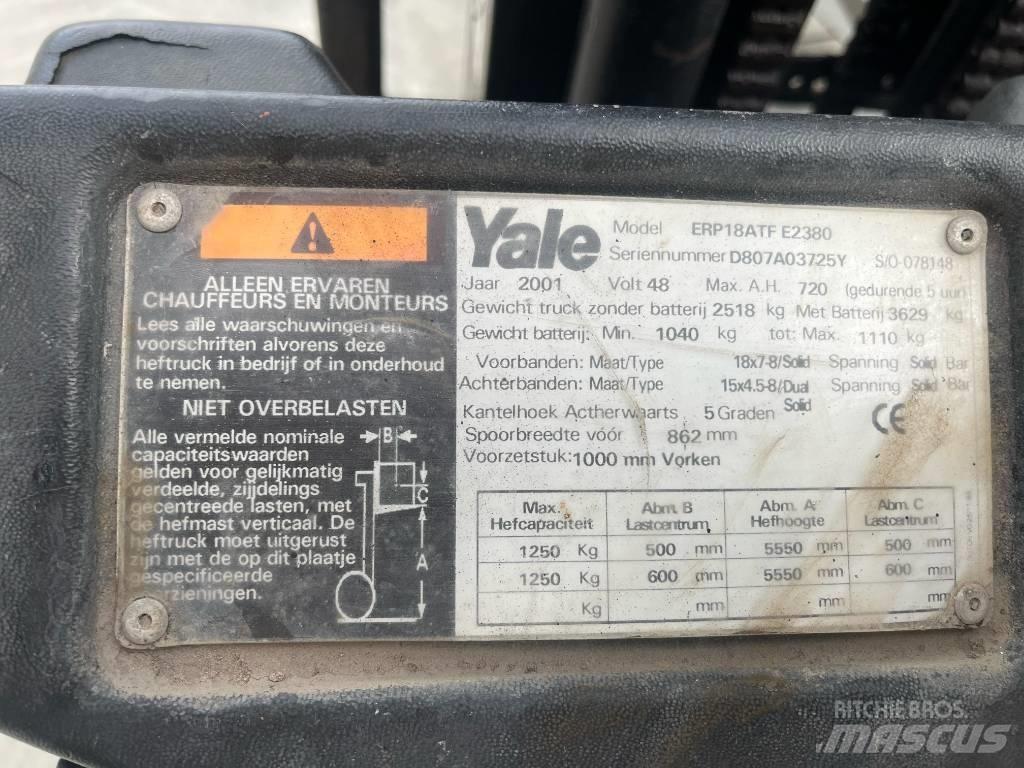 Yale ERP 18 ATF Elektrische heftrucks