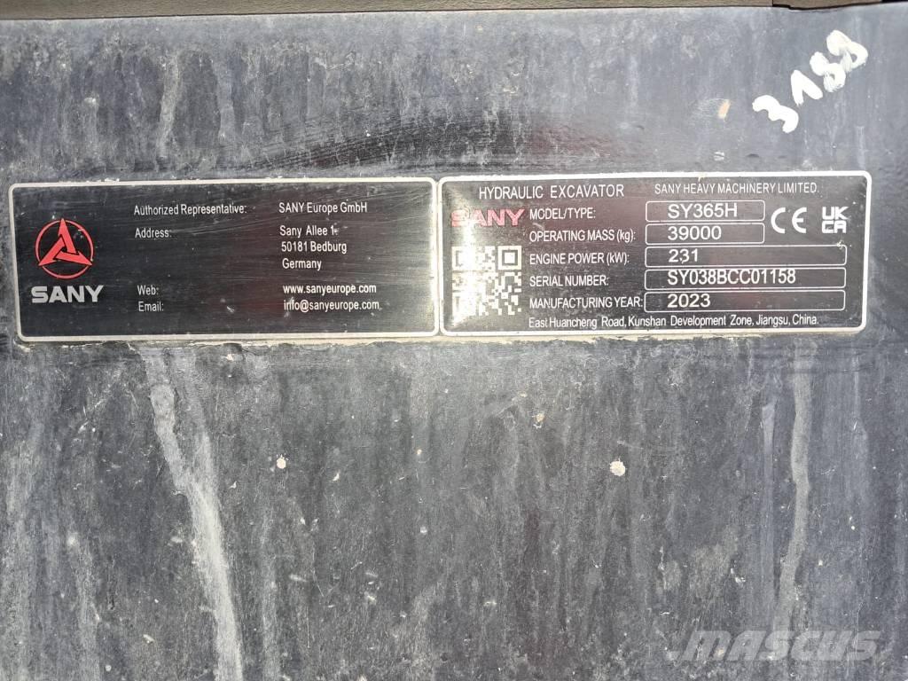Sany SY 365 H Raupenbagger
