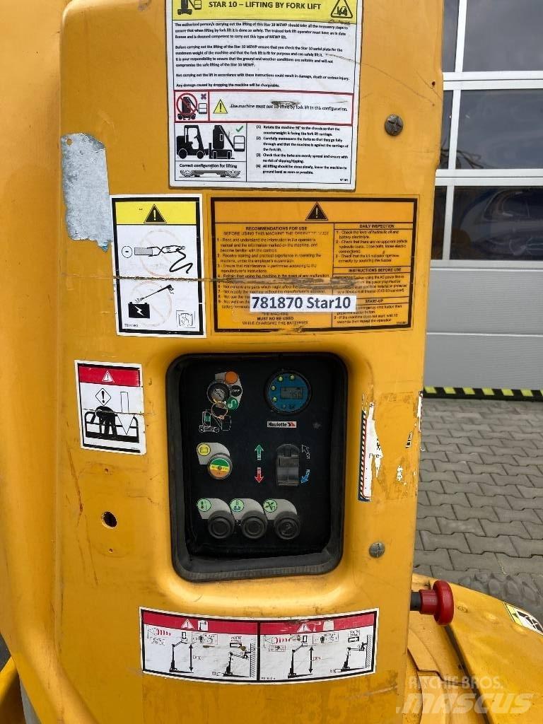 Haulotte Star 10 Teleskopbühnen