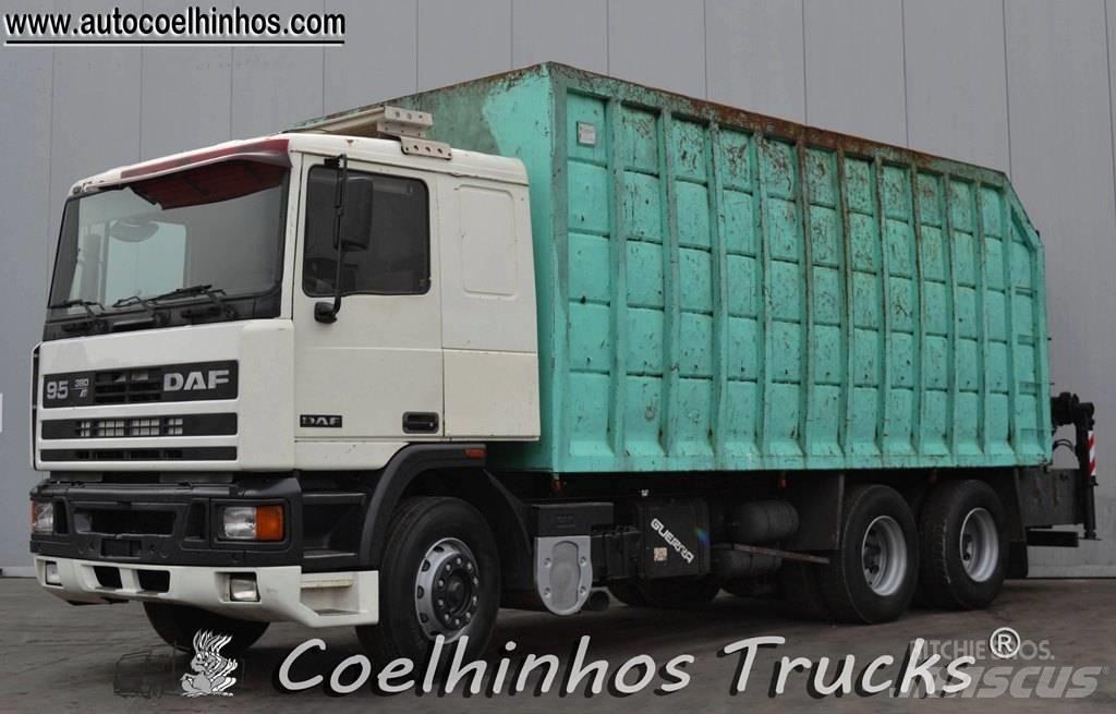 DAF 95Ati 380 Pritschenwagen/Pritschenwagen mit Seitenklappe