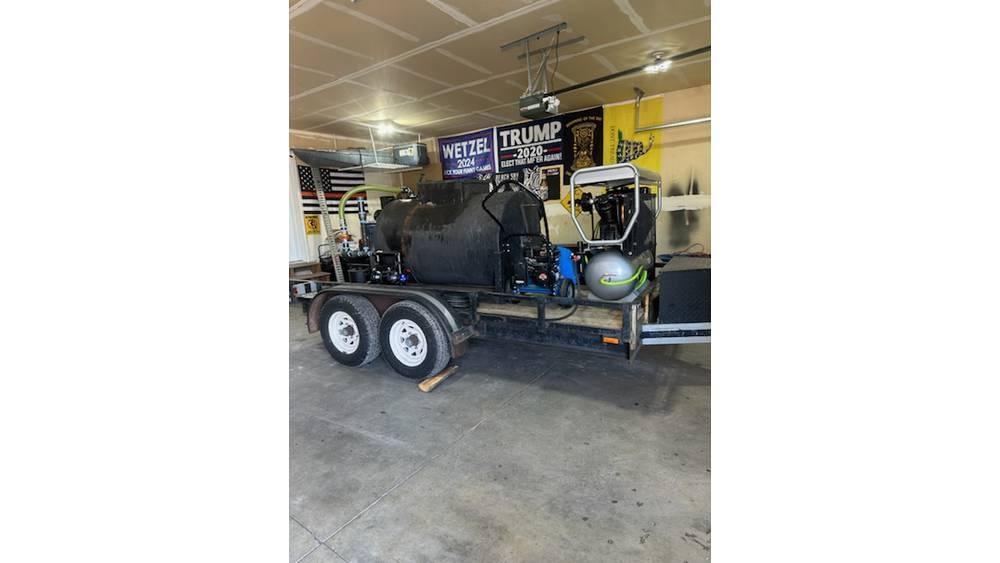  Sealcoat Setup Kippanhänger