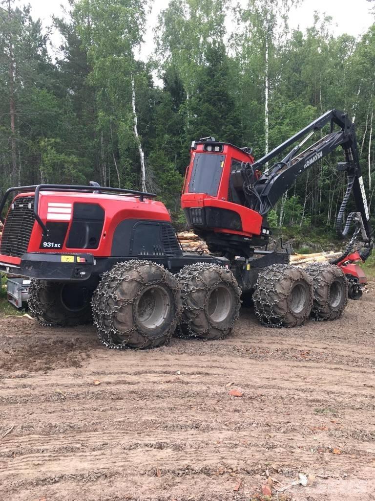 Komatsu 931 XC Harvester
