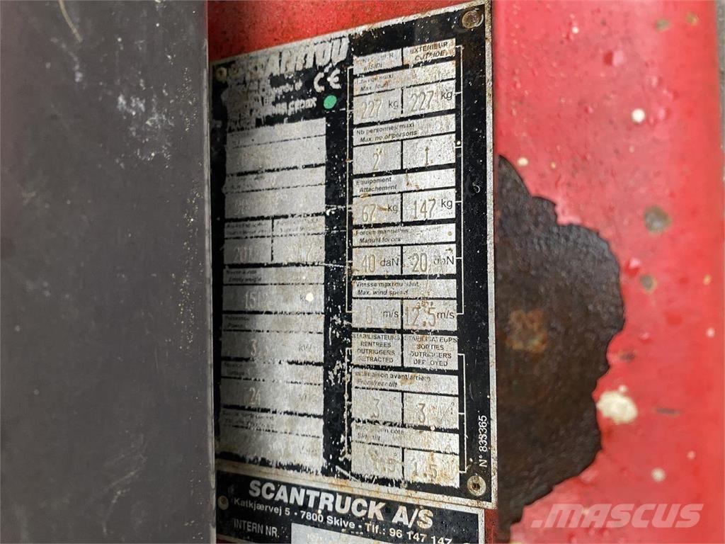 Manitou 78SEC Scheren-Arbeitsbühnen