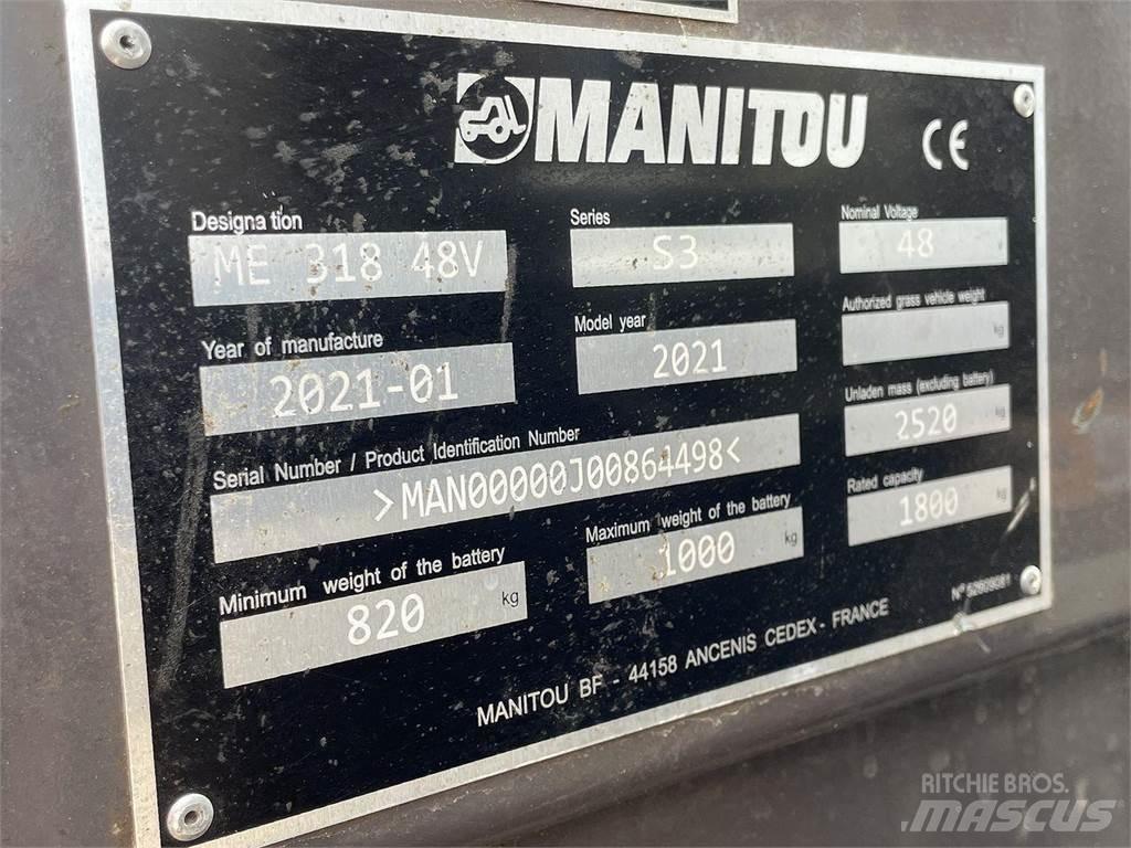 Manitou ME318 Elektrische heftrucks