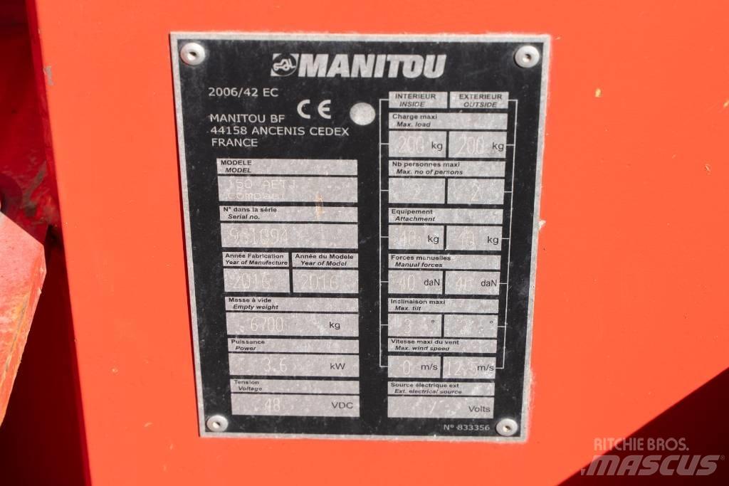 Manitou AETJ 150 Gelenkteleskoparbeitsbühnen
