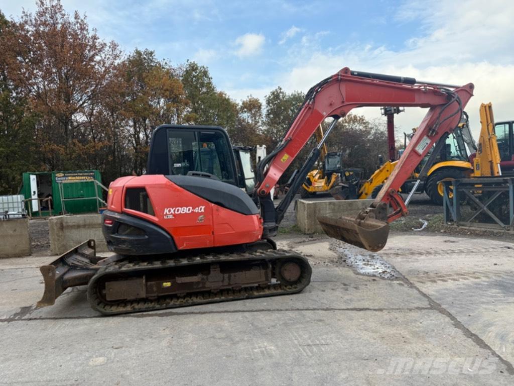 Kubota KX 080-4 Midibagger  7t - 12t
