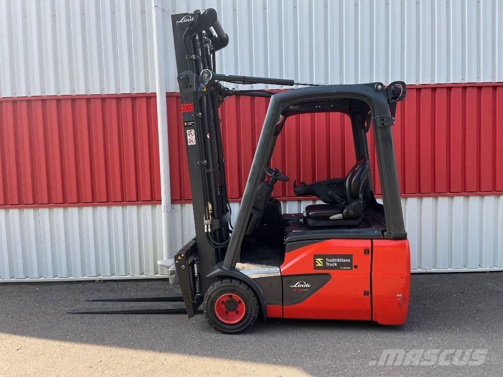 Linde E 16 C-02 Elektrische heftrucks