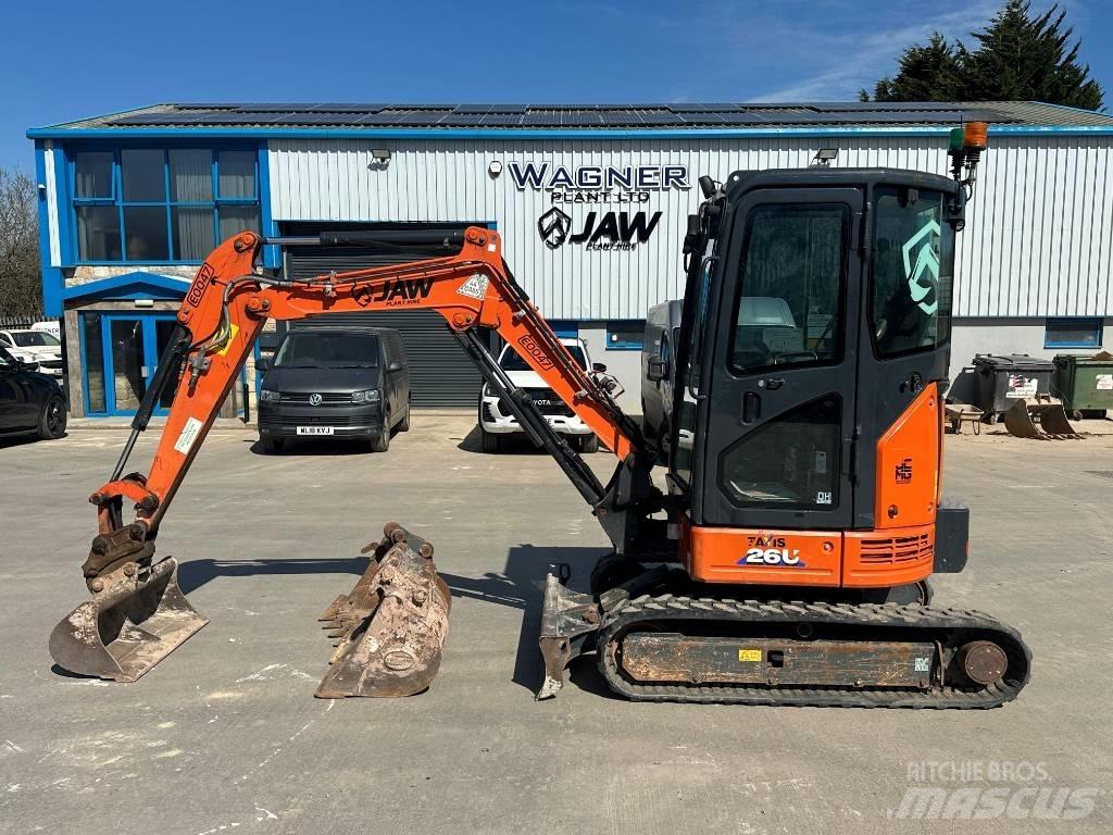 Hitachi ZX 26 U-6 Minibagger < 7t