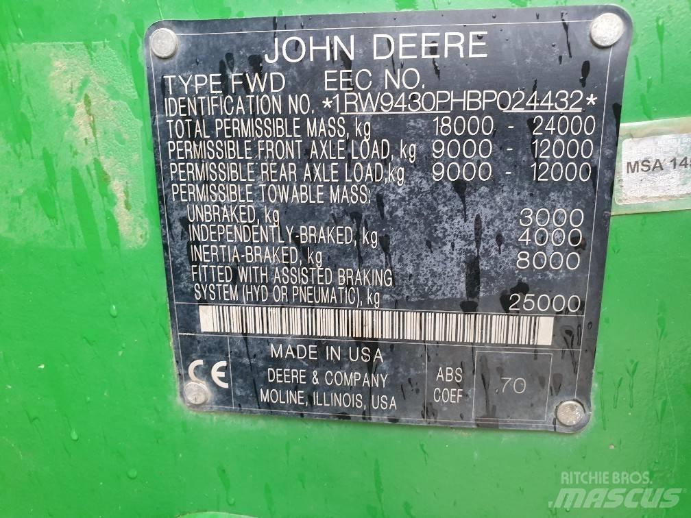 John Deere 9430 Traktoren