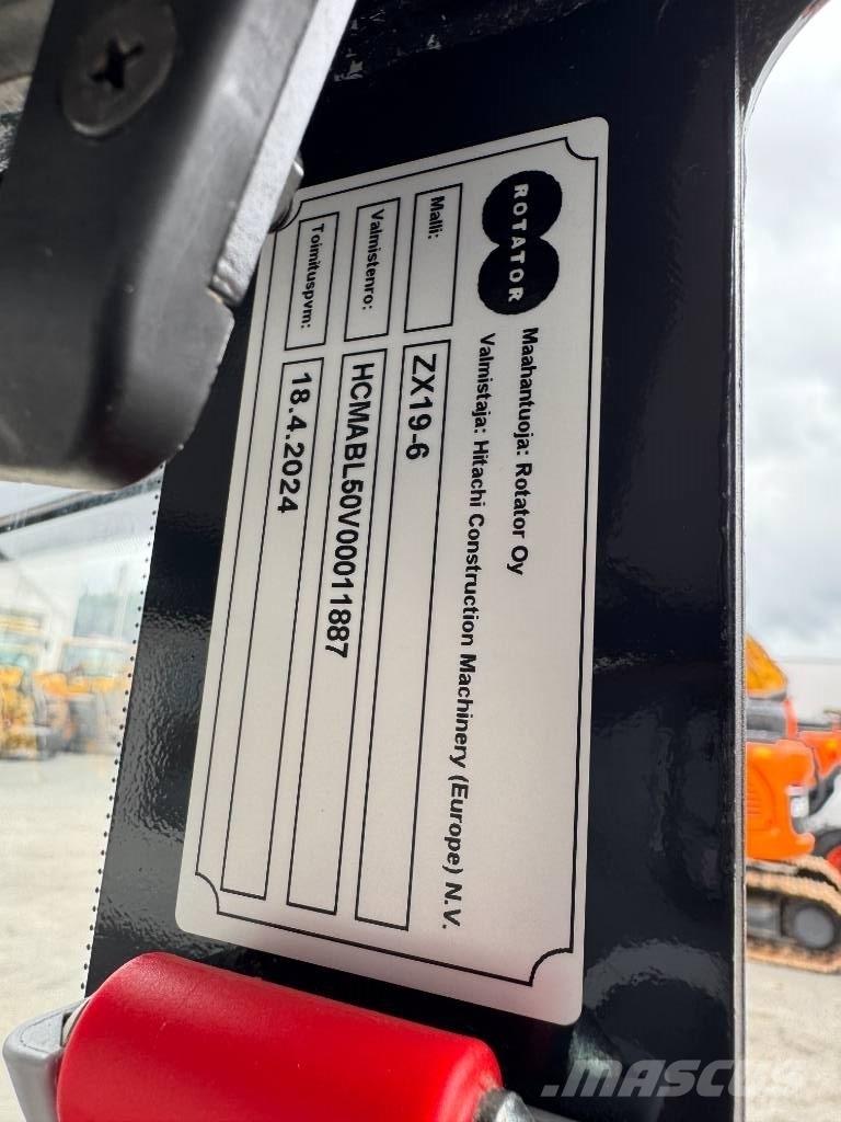 Hitachi ZX 19-6 CR Minibagger < 7t