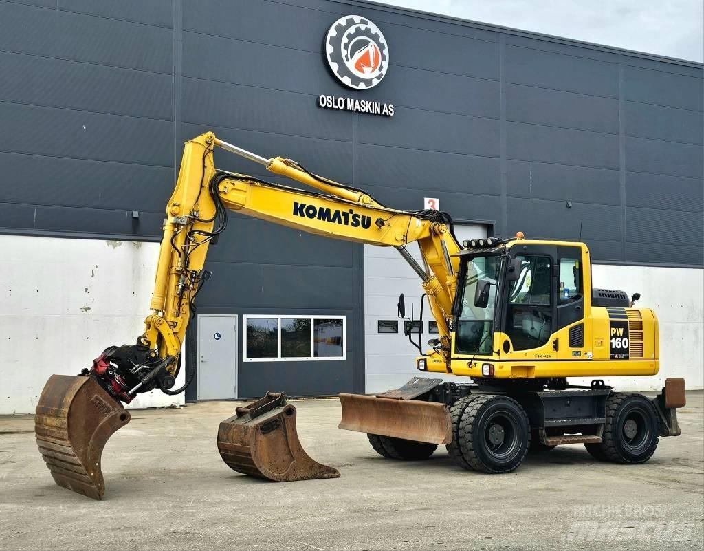 Komatsu pw 160 -8 Mobilbagger