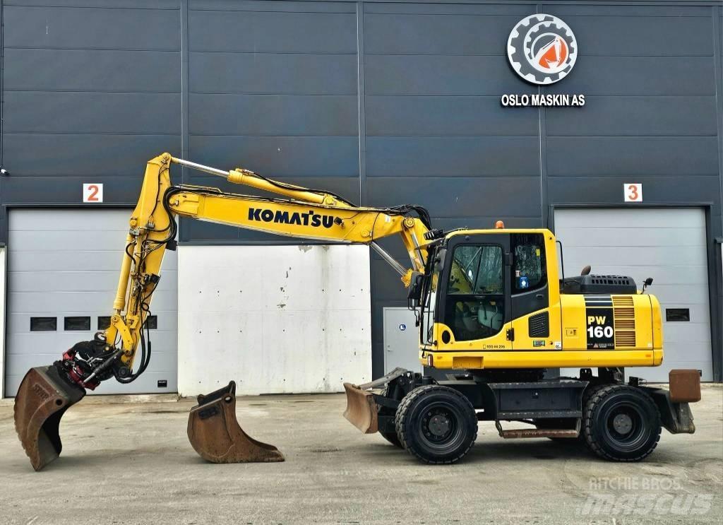 Komatsu pw 160 -8 Mobilbagger