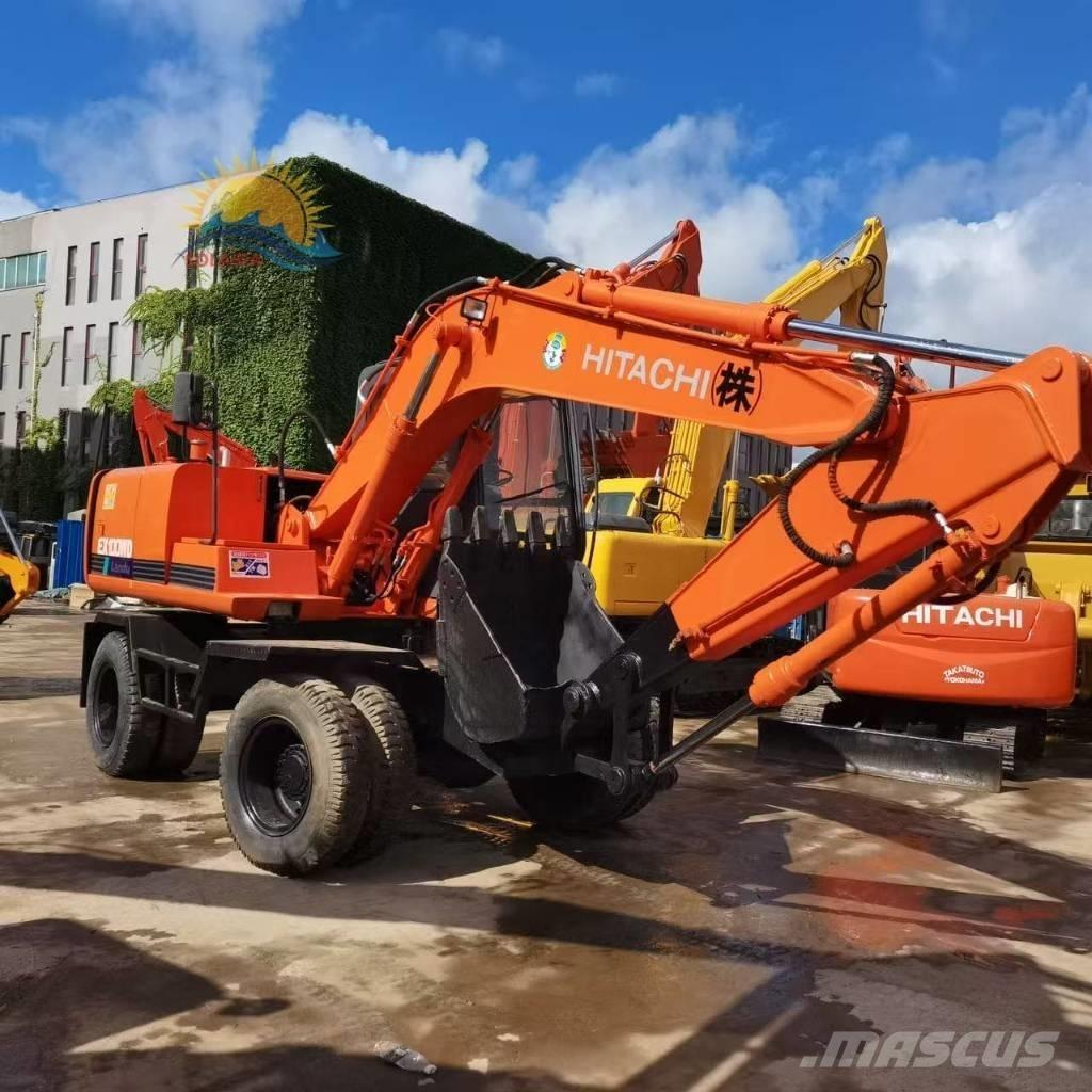 Hitachi EX 100 W D Mobilbagger