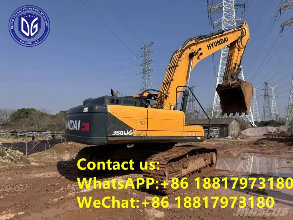 Hyundai R350LVS Raupenbagger