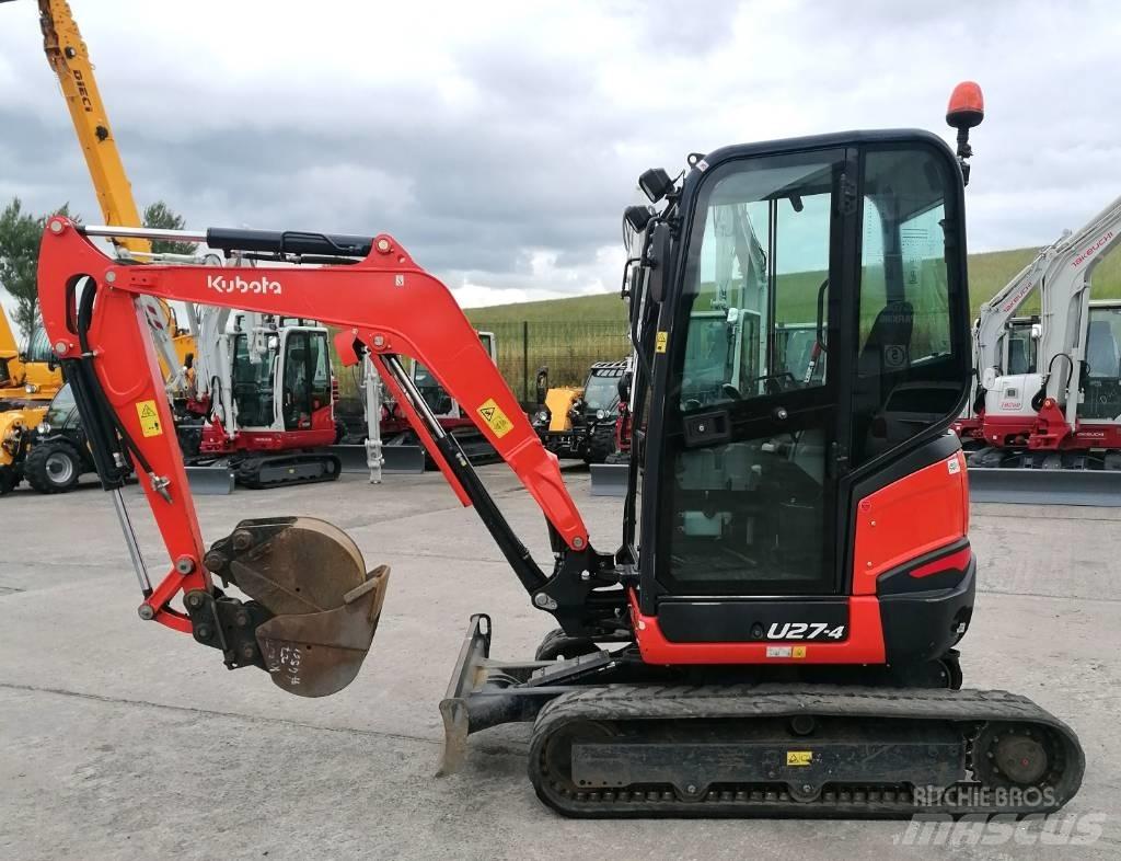 Kubota U27-4 Minibagger < 7t