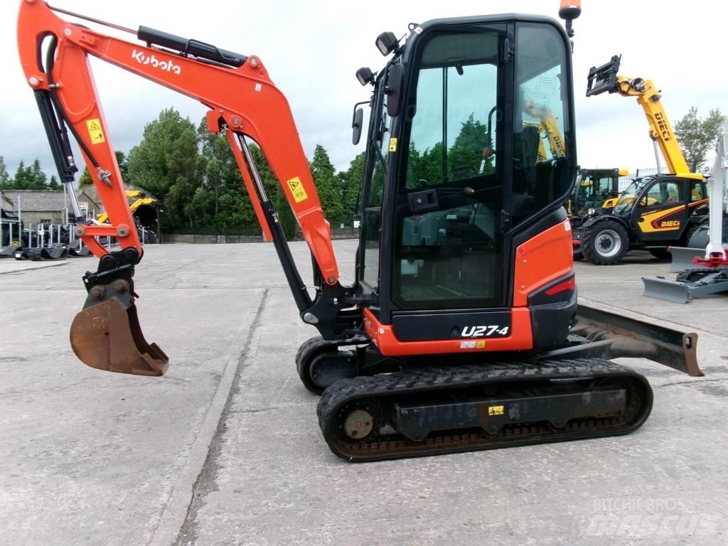 Kubota U27-4 Minibagger < 7t