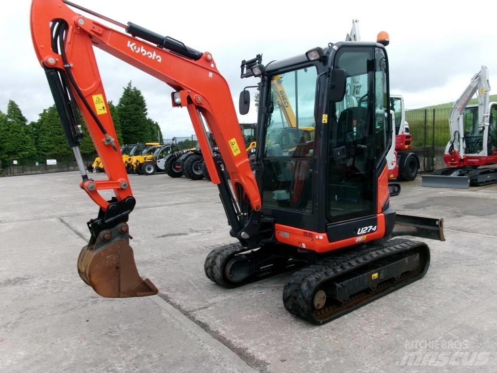 Kubota U27-4 Minibagger < 7t