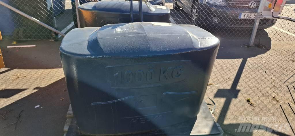 He-Va 1000 kg Frontgewichte