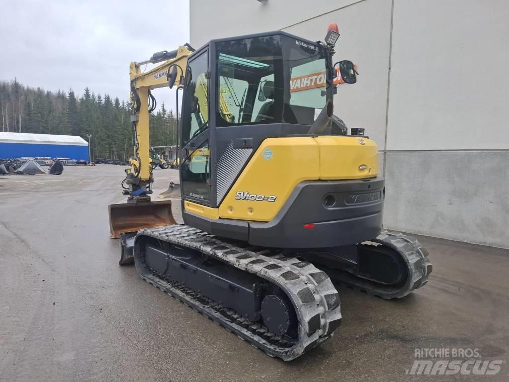 Yanmar SV 100-2A Midibagger  7t - 12t