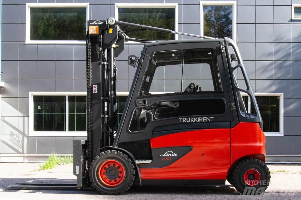 Linde E50HL-01 Elektrische heftrucks