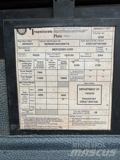 Unimog U300 Arbeitsfahrzeuge