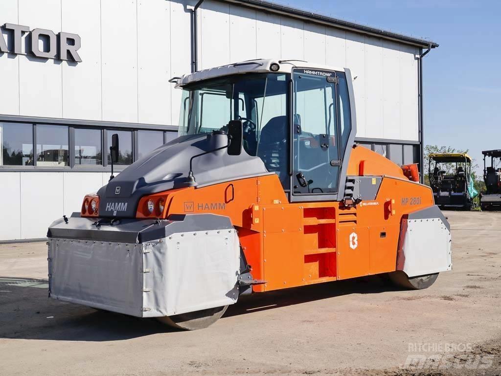 Hamm HP 280 i Gummiradwalzen