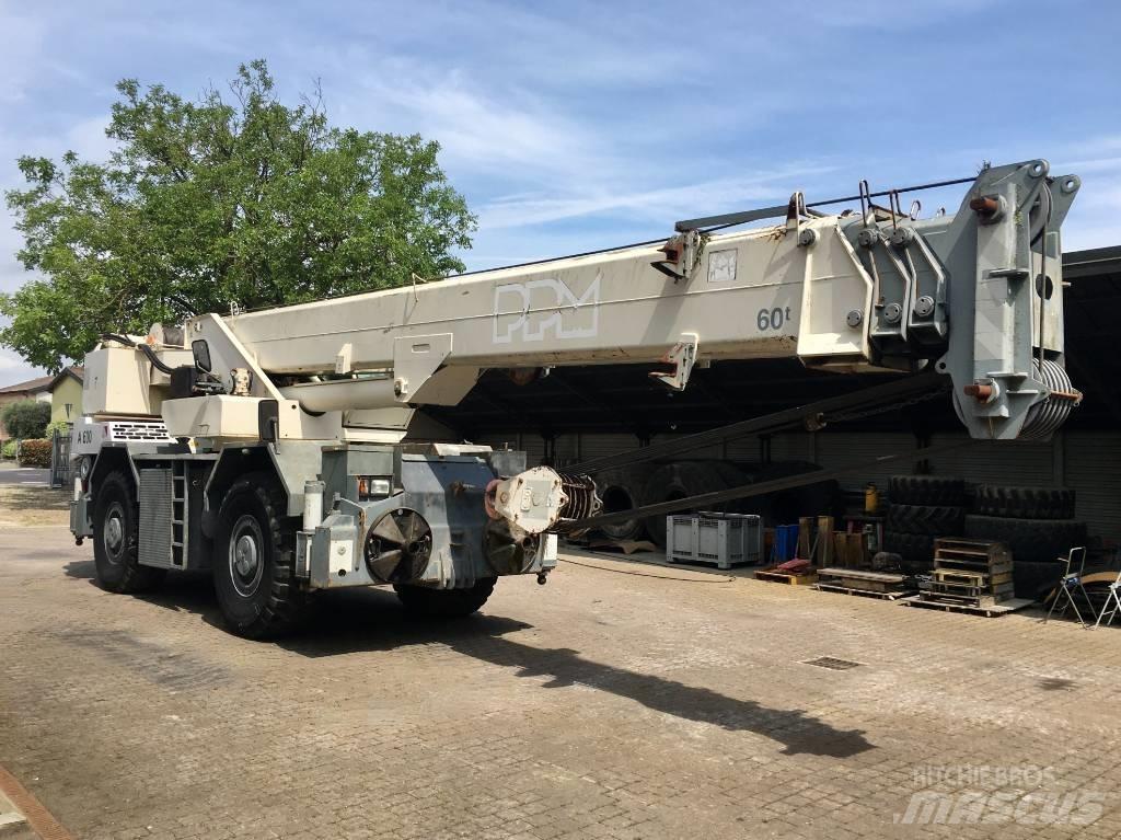 Terex PPM A 600 Ruwterrein kranen