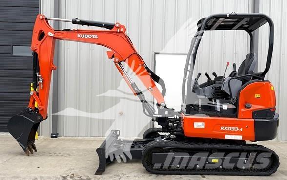 Kubota KX033-4 Minibagger < 7t