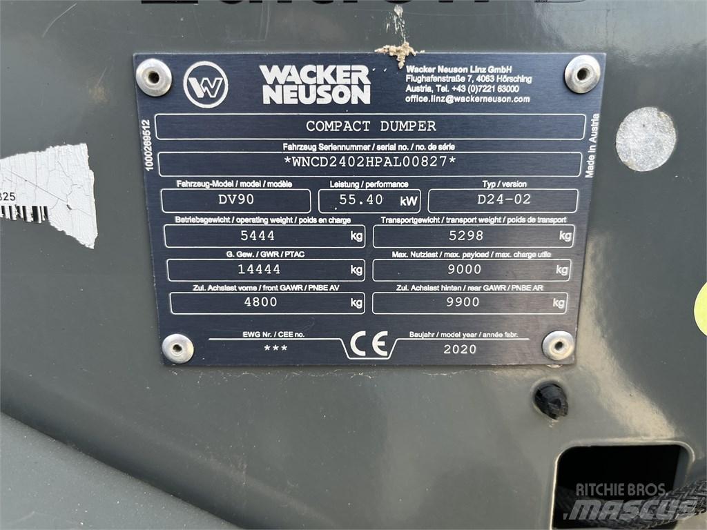 Wacker Neuson DV 90 Dumper - Starr