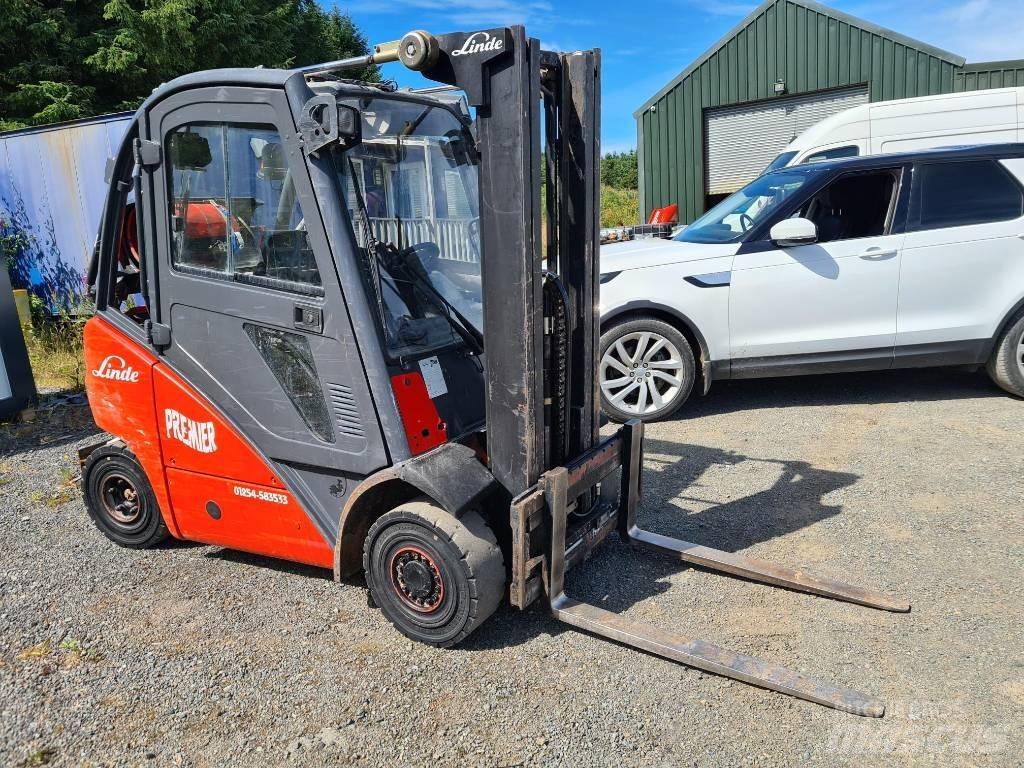 Linde H 20 LPG heftrucks