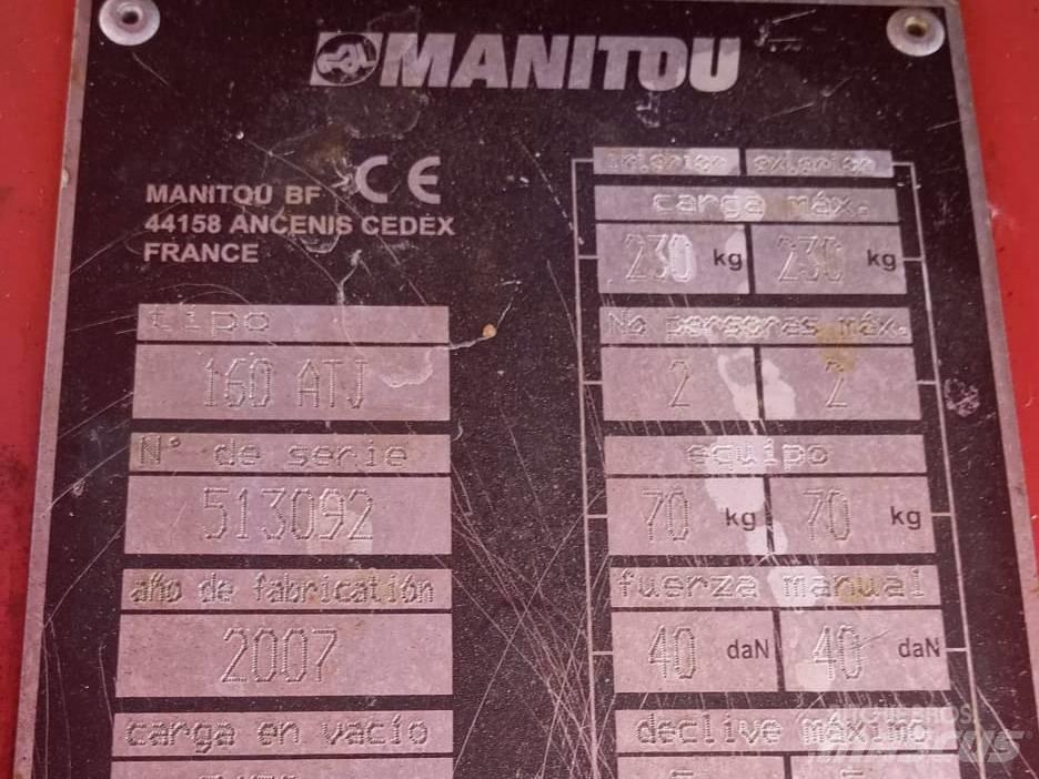 Manitou 160 ATJ Gelenkteleskoparbeitsbühnen