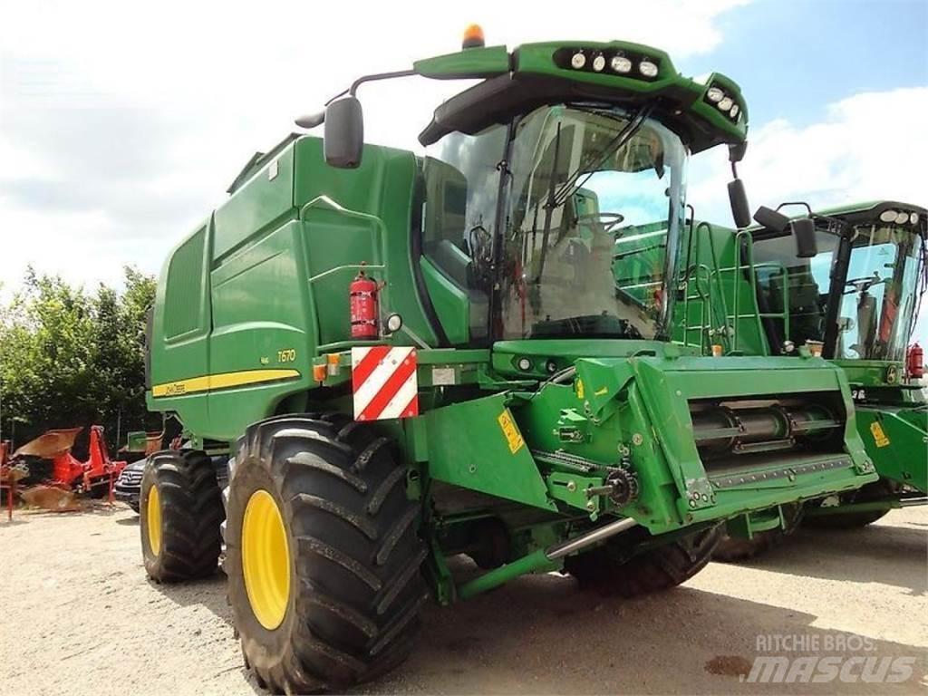 John Deere t670 Mähdrescher