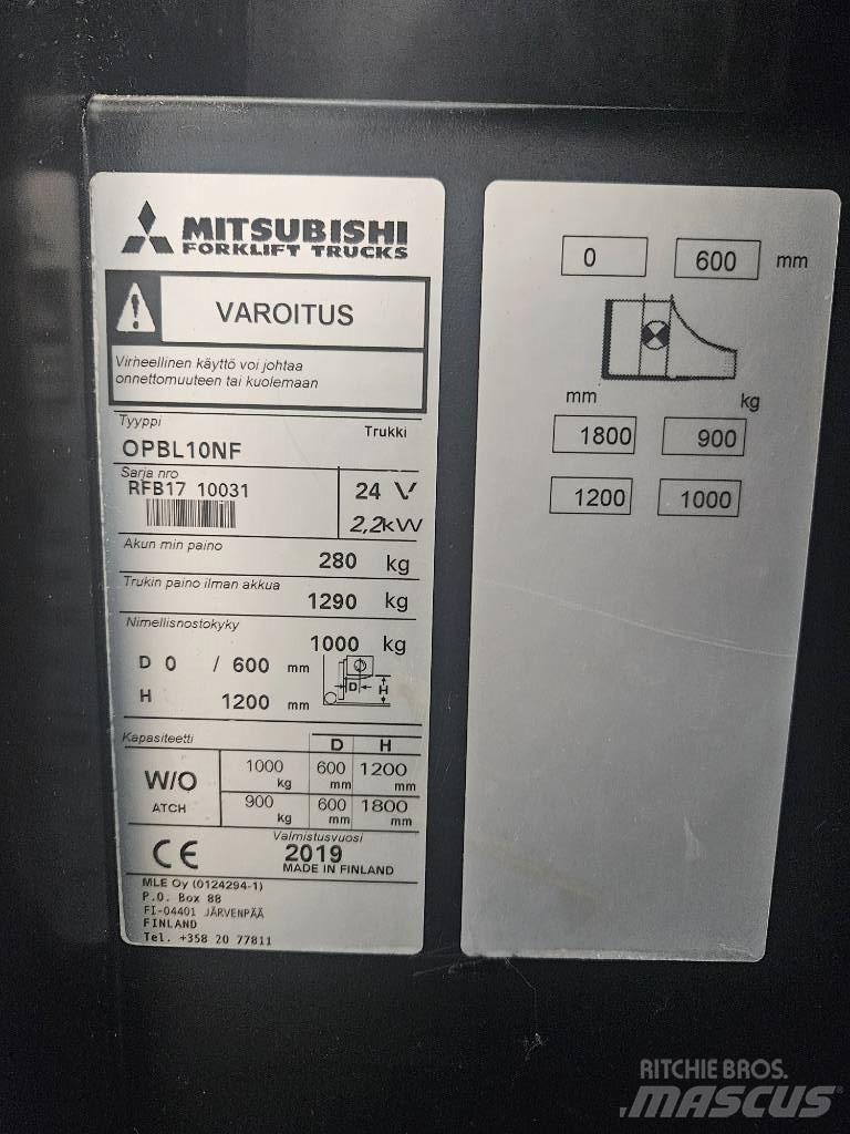 Mitsubishi OPBL10NF Mittelhub-Kommissionierer