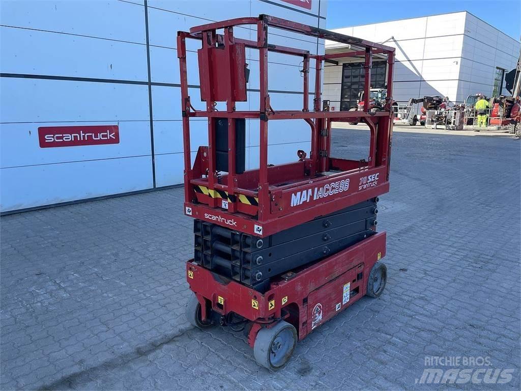 Manitou 78SEC Scheren-Arbeitsbühnen