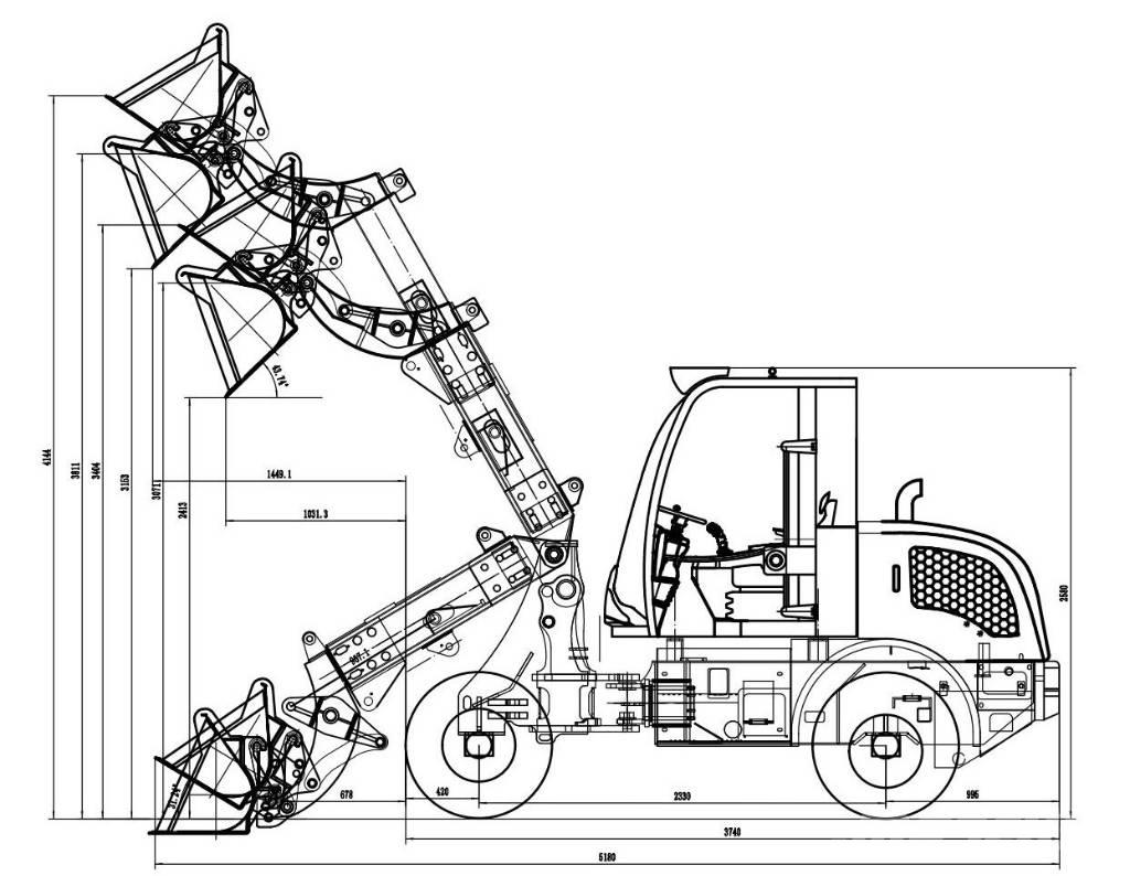  Manitech  MTech 4,5T Teleskop-Radlader