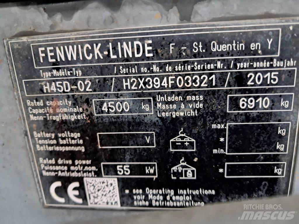 Linde H45D-02 Diesel heftrucks