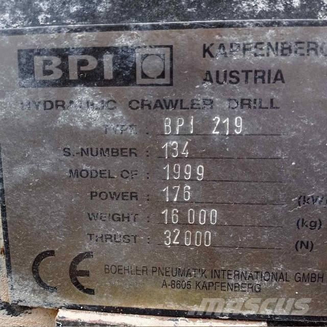 Böhler BPI 219 Schwere Bohrgeräte