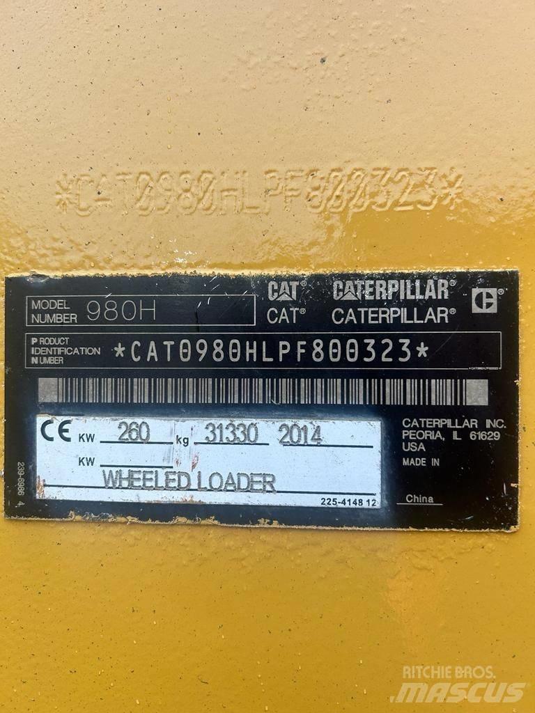 CAT 980H Radlader