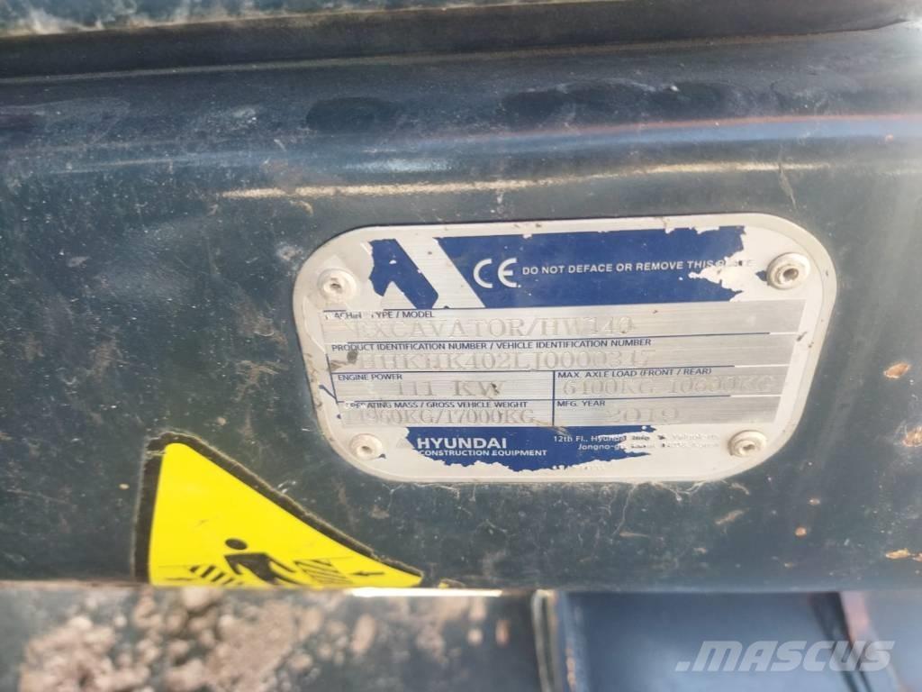 Hyundai HW 140 A Mobilbagger